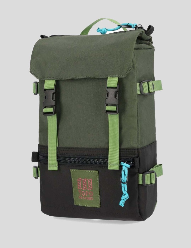 Zaino TOPO DESIGNS rover pack mini oliva / nero